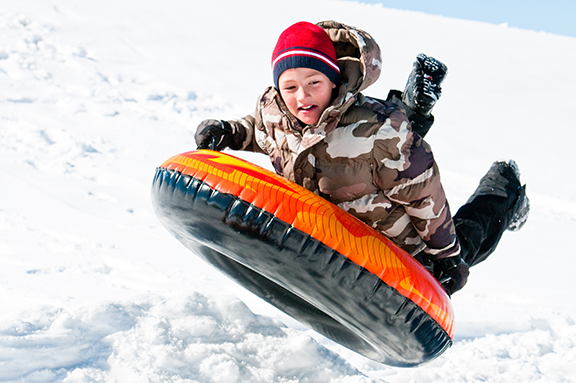 sledding