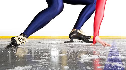 Learn to speed skate this week at the IBP Ice Center.