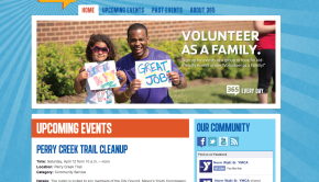 volunteer website