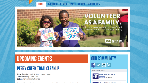 volunteer website