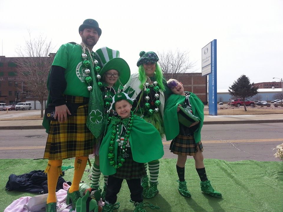 St Patrick's parade turns 4th Street green Friday night Sioux City Now