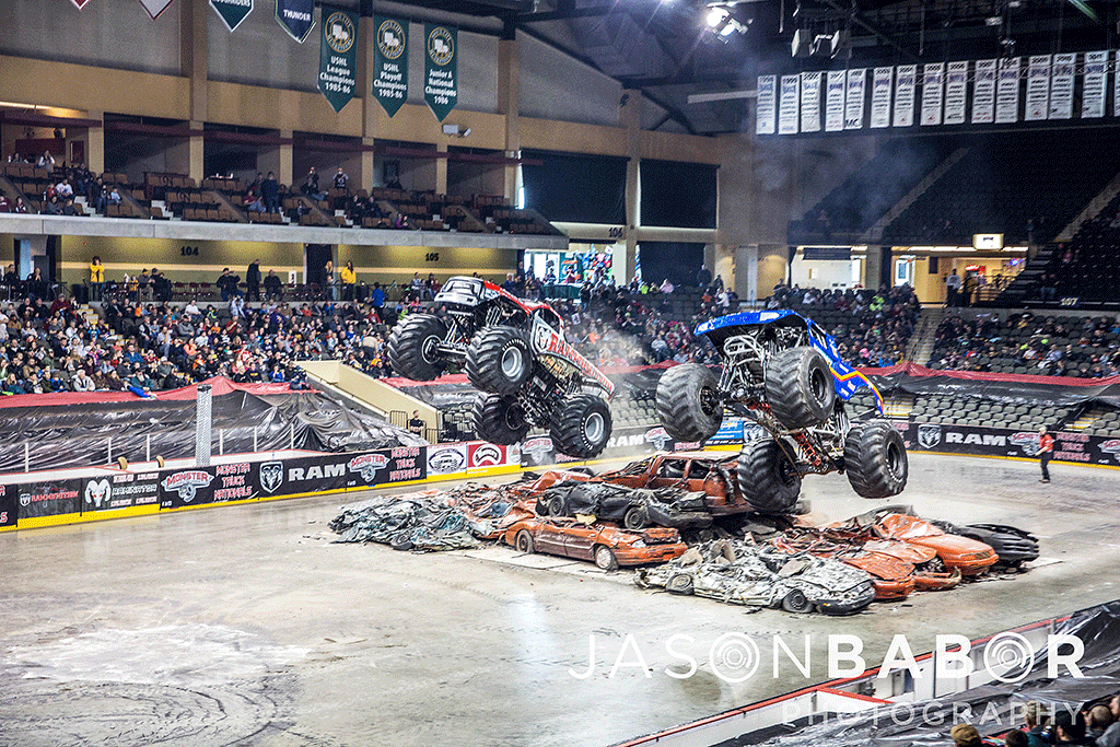 Sears center cheap monster trucks